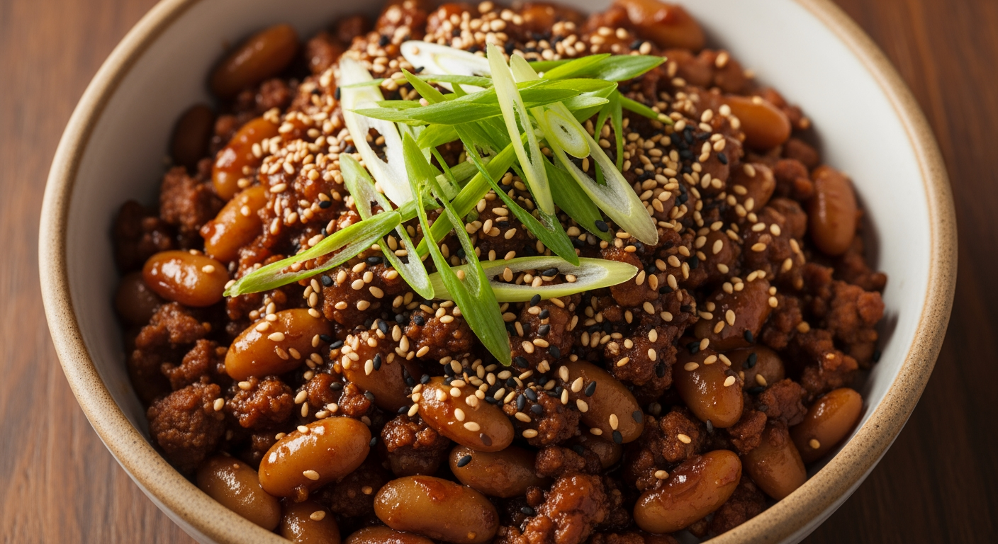 Five-Spice Pork and Beans
