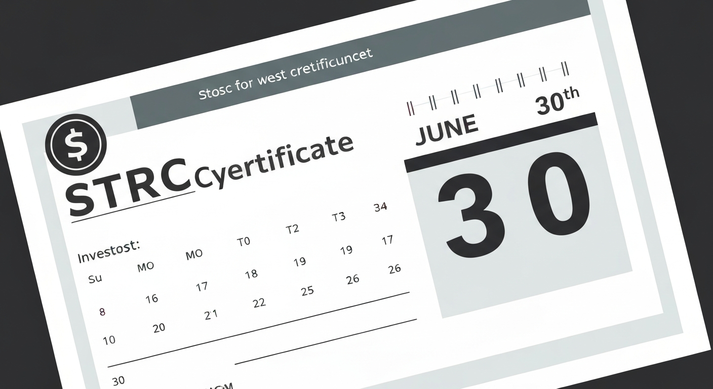 MicroStrategy's STRC Preferred Stock Faces June 30 Ex-Dividend Date and Rate Reset