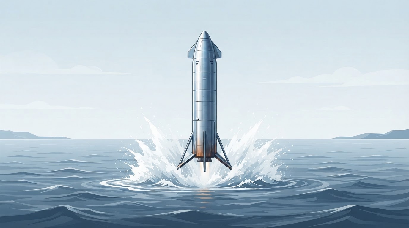 SpaceX Shares Fall to $147.29 Despite Successful Orbital Starship Flight