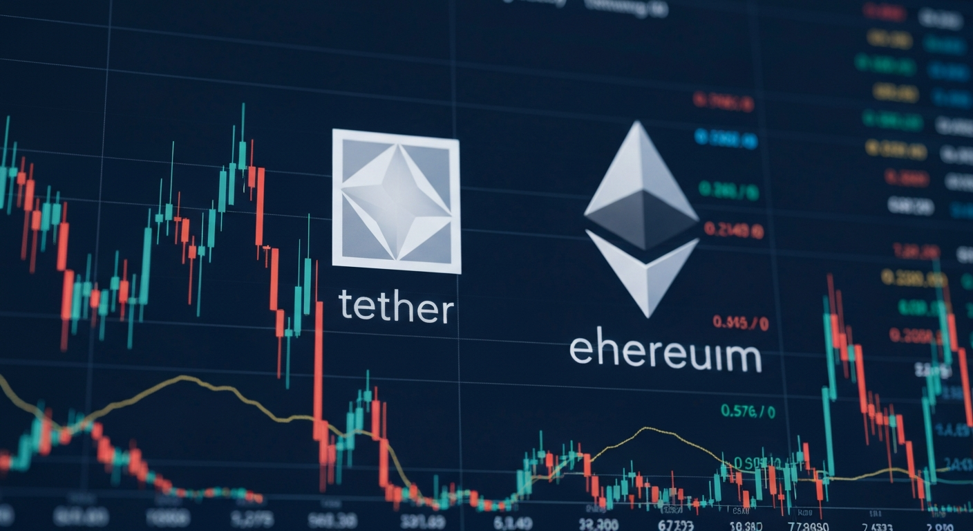 Tether Flips Ether by Market Cap as ETH Plummets to $1,500