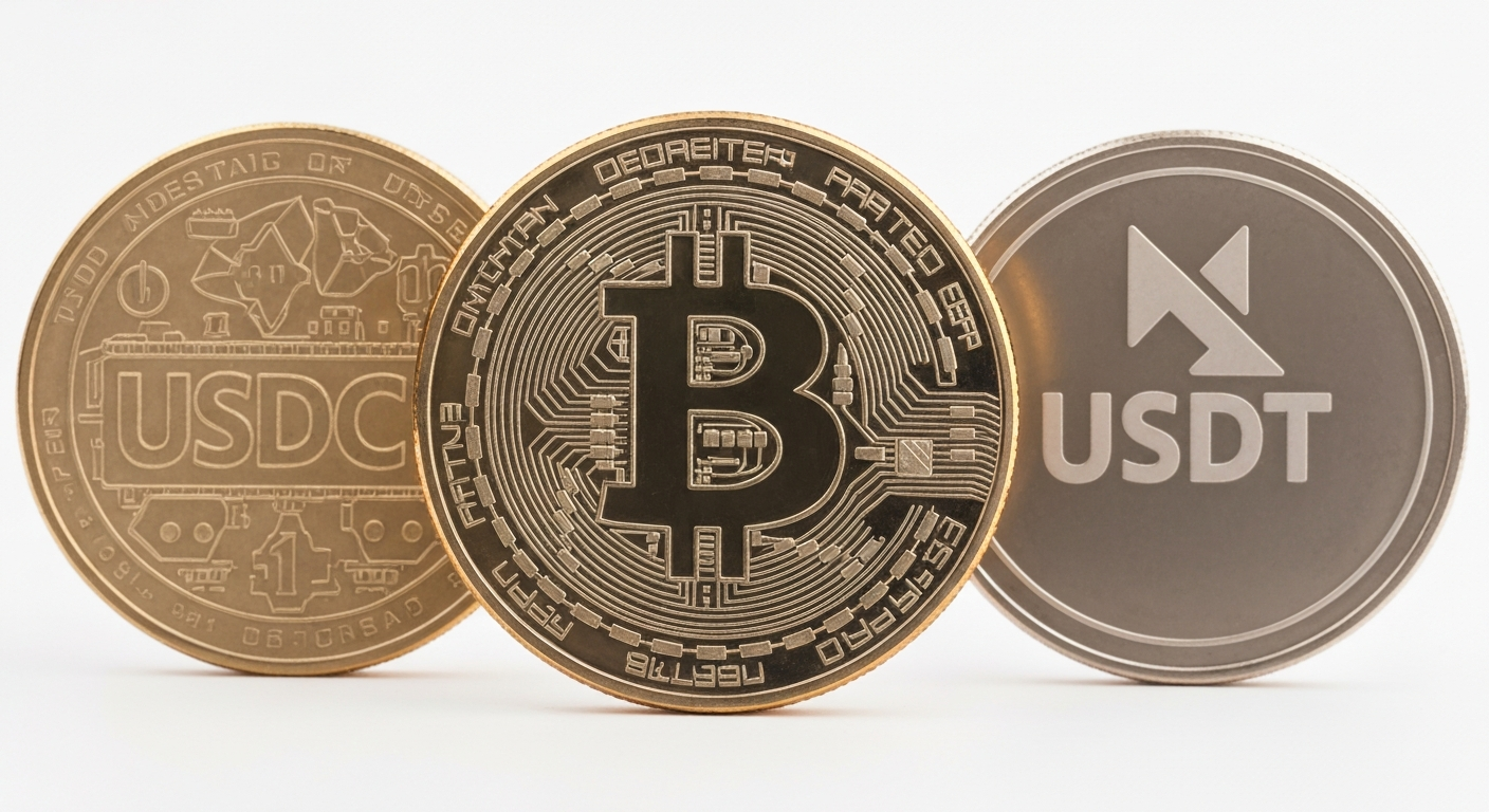 Visa Data Shows USDC Overtaking Tether in Stablecoin Volume Amid 63% Trading Surge