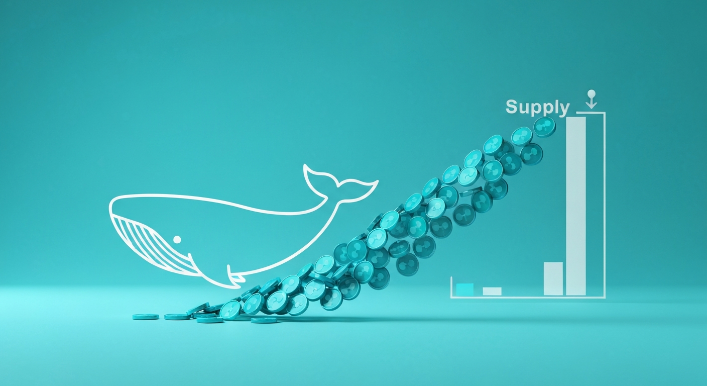 XRP Faces Sub-$1 Risk as Whale Accumulation Offers Counter-Signal
