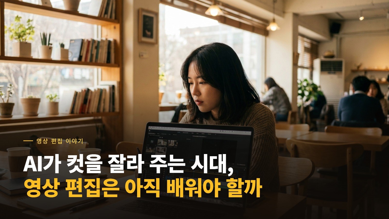 AI가 컷을 잘라 주는 시대, 영상 편집은 아직 배워야 할까