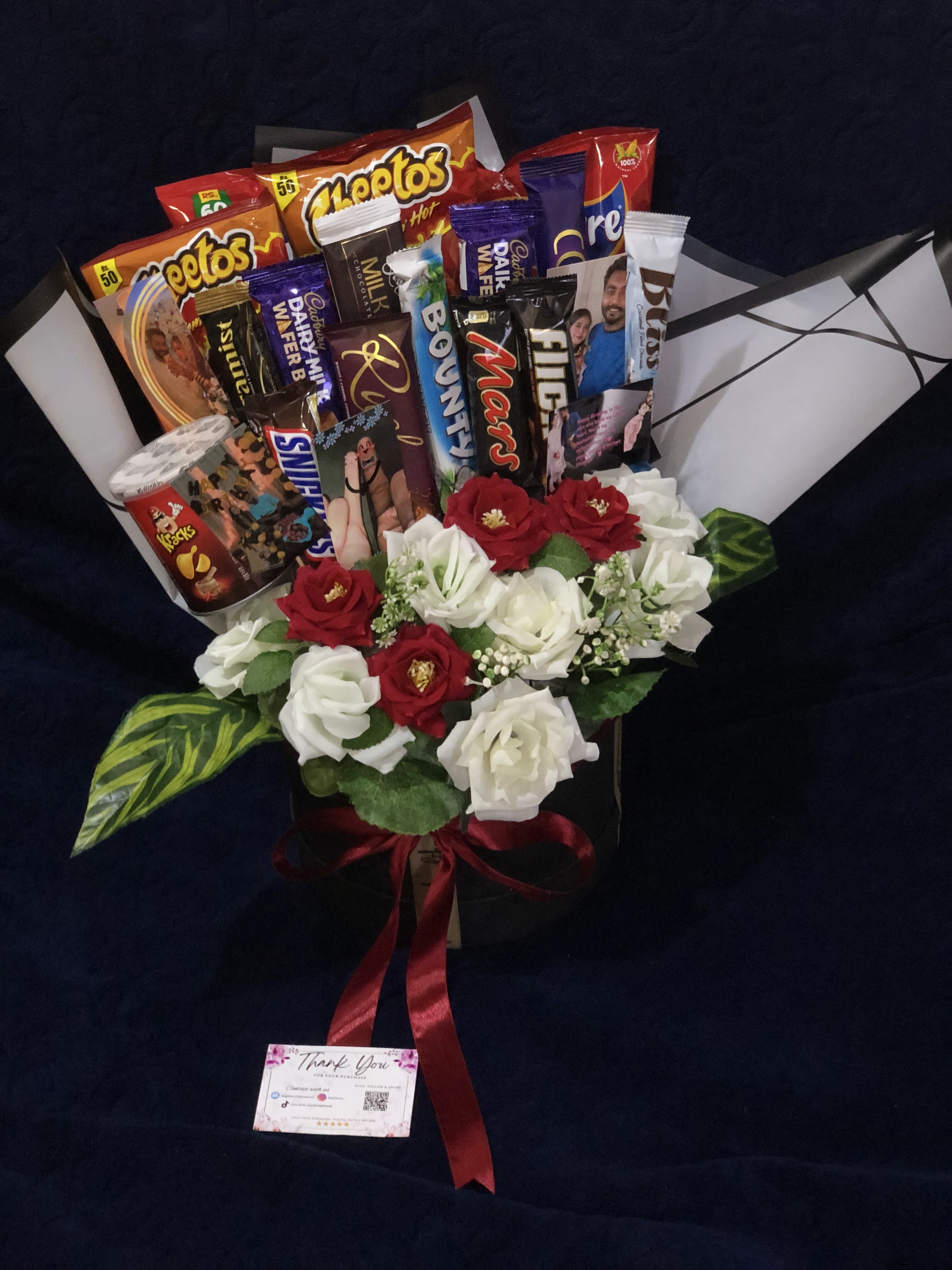 Chocolate & Snacks Bouquet