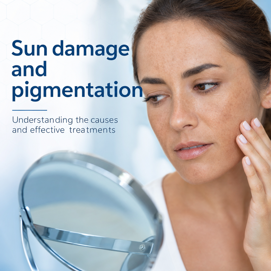 Sun damage and pigmentation