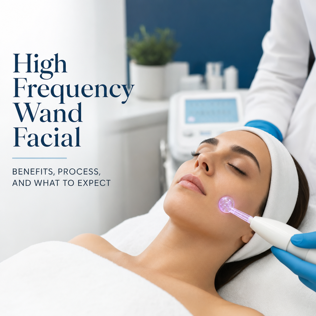 High Frequency Wand Facial