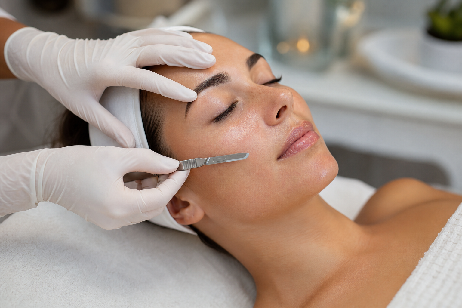 Dermaplaning Facial Before and After Results