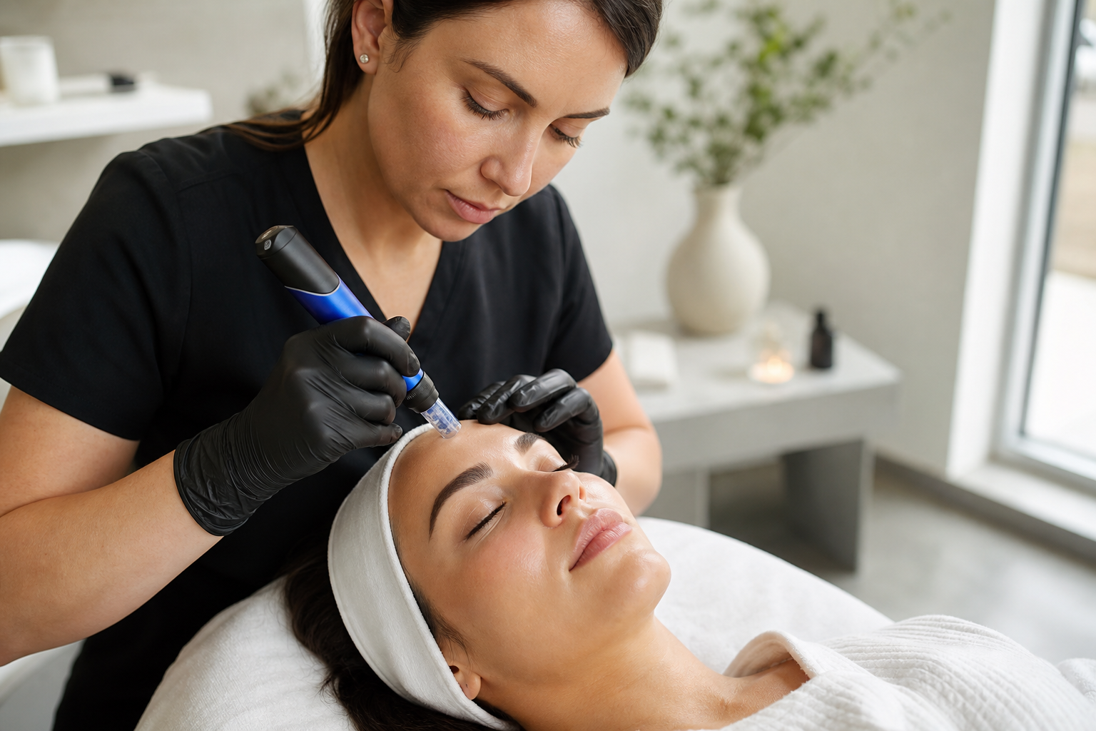 At-Home Microneedling vs Professional: A Clear Guide