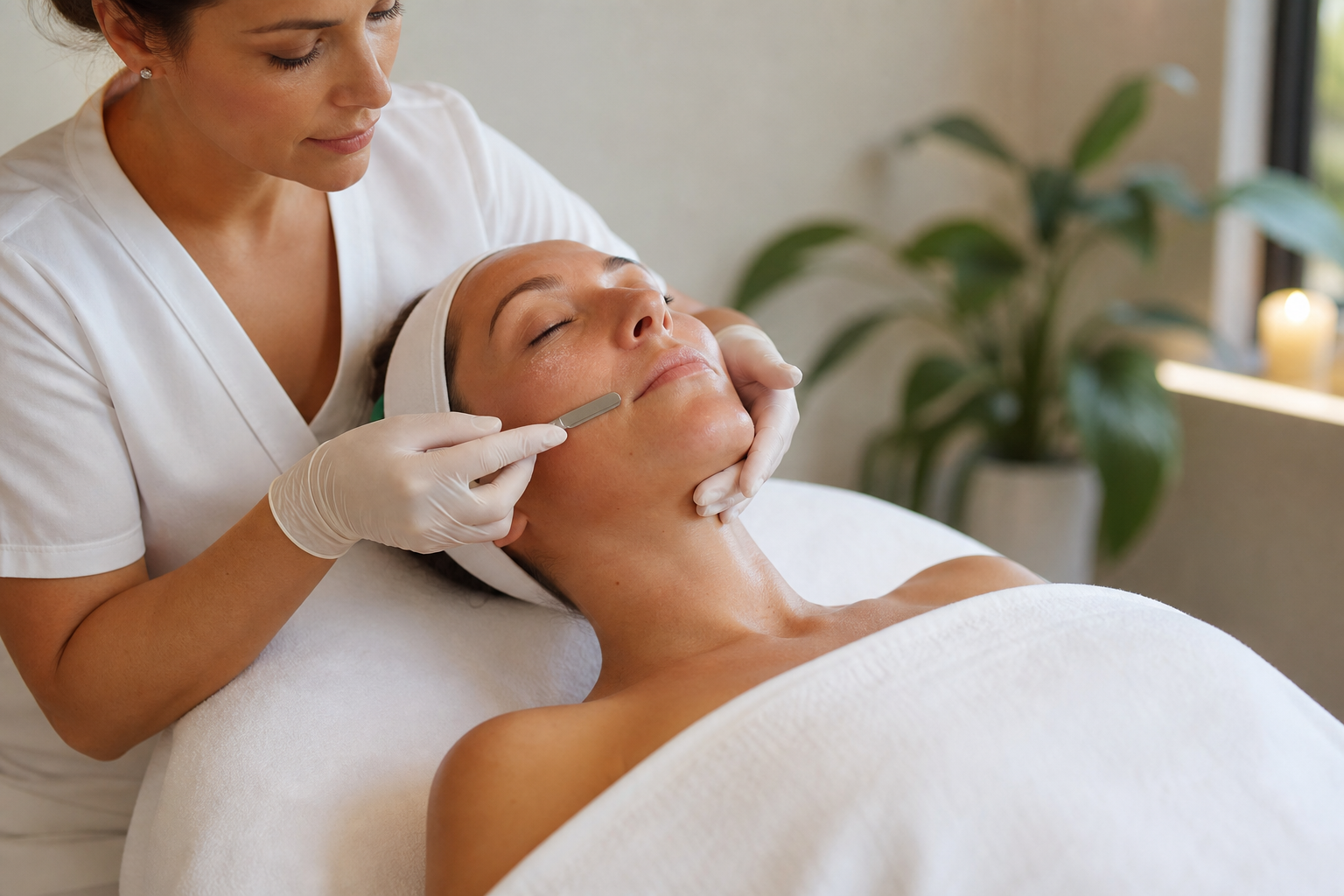 Dermaplaning Razor vs Professional Dermaplaning