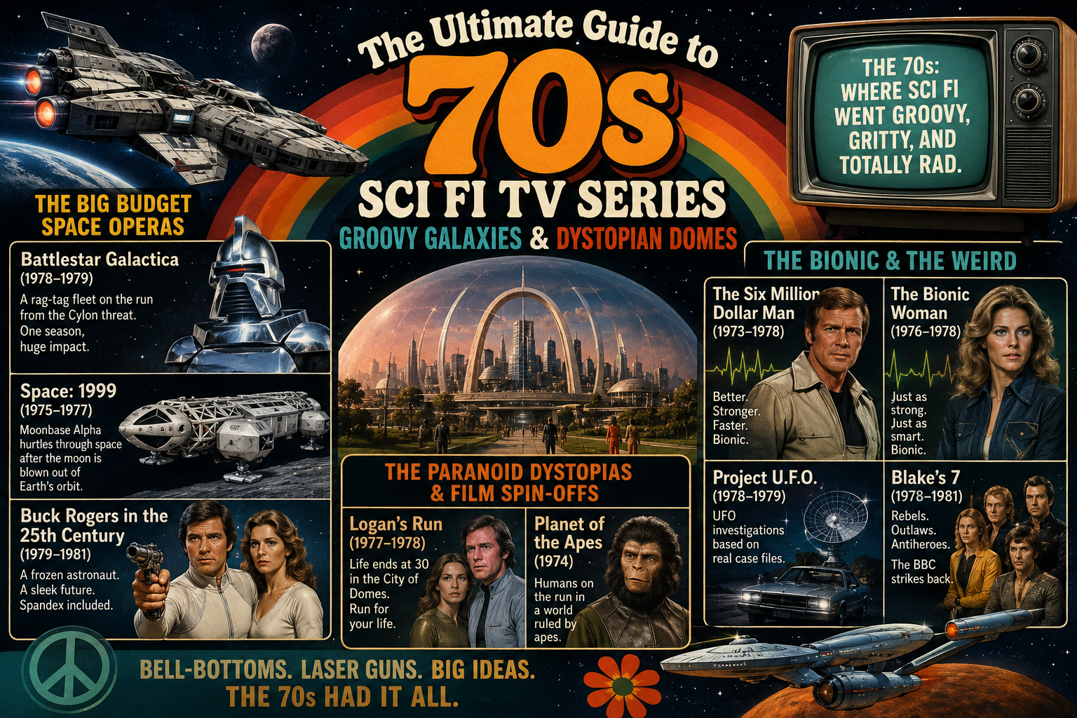 The Ultimate Guide to 70s Sci Fi Series