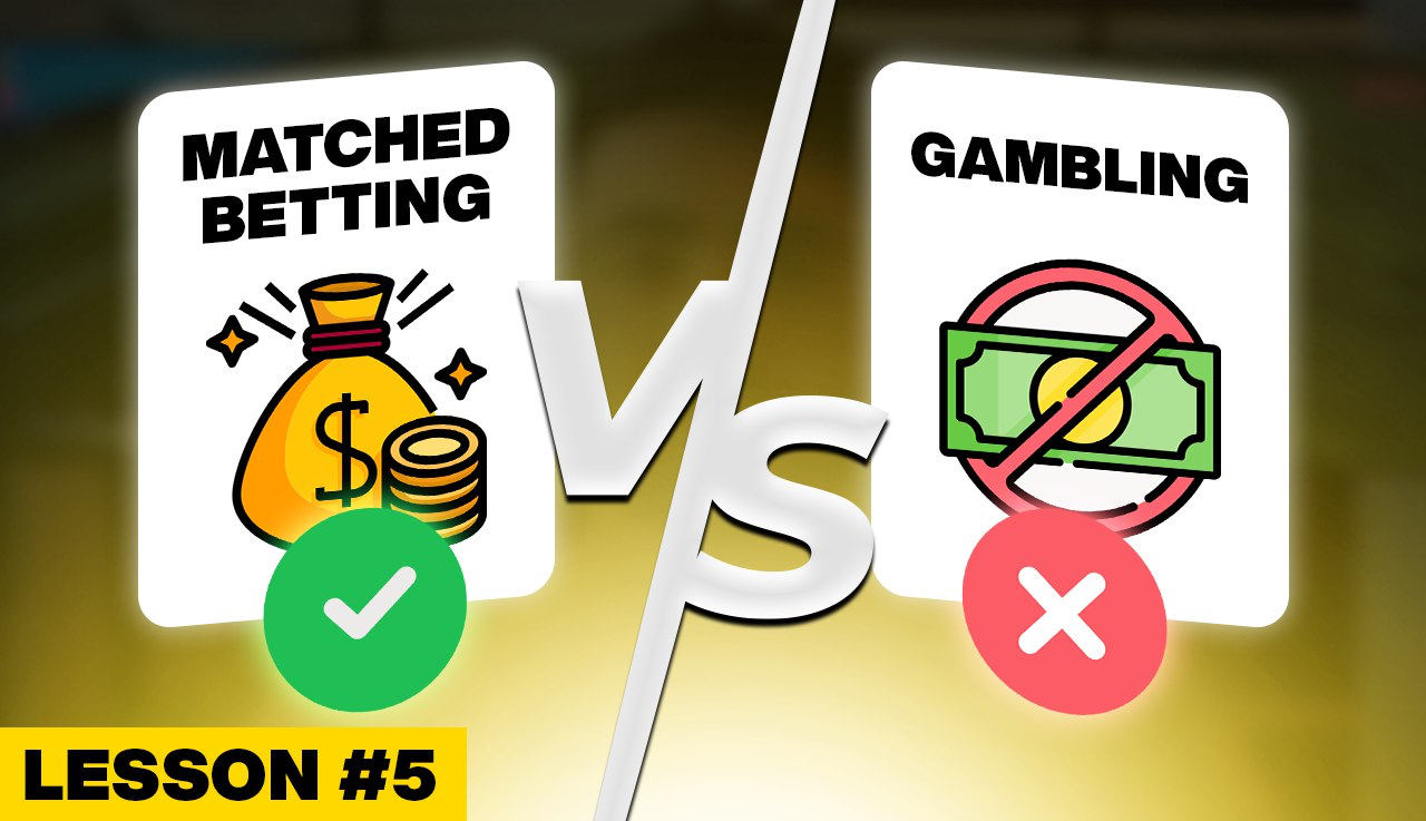 5) Difference between gamblers and matched bettors | The Hussla Squad