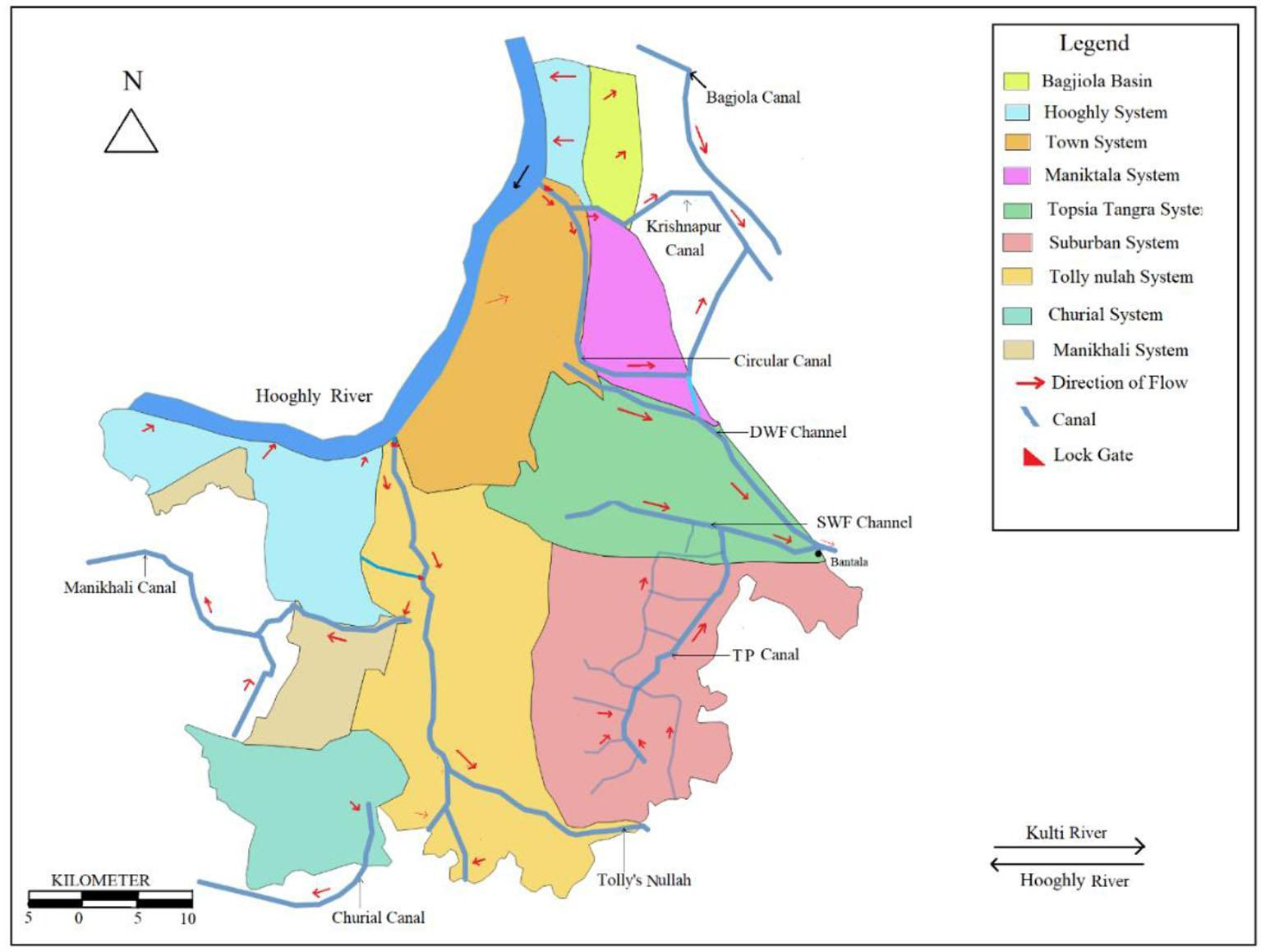 fig13 canal drainage map