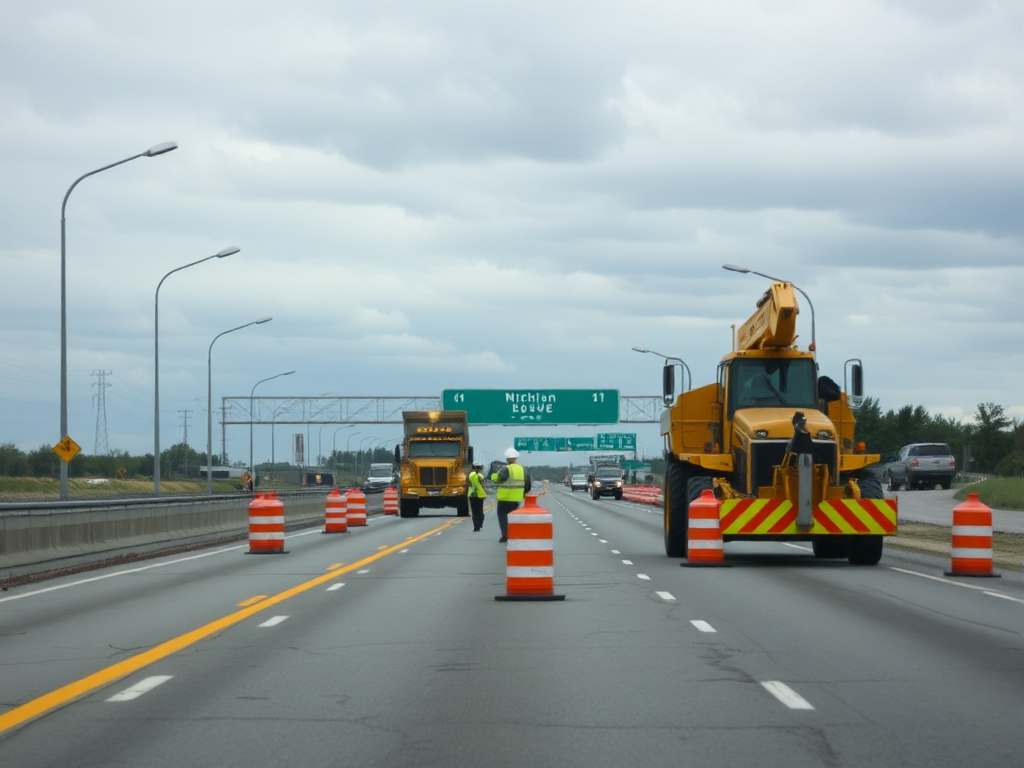 I-96 Construction Starts Early in Ionia County as MDOT Accelerates Timeline Amid Local Business Concerns