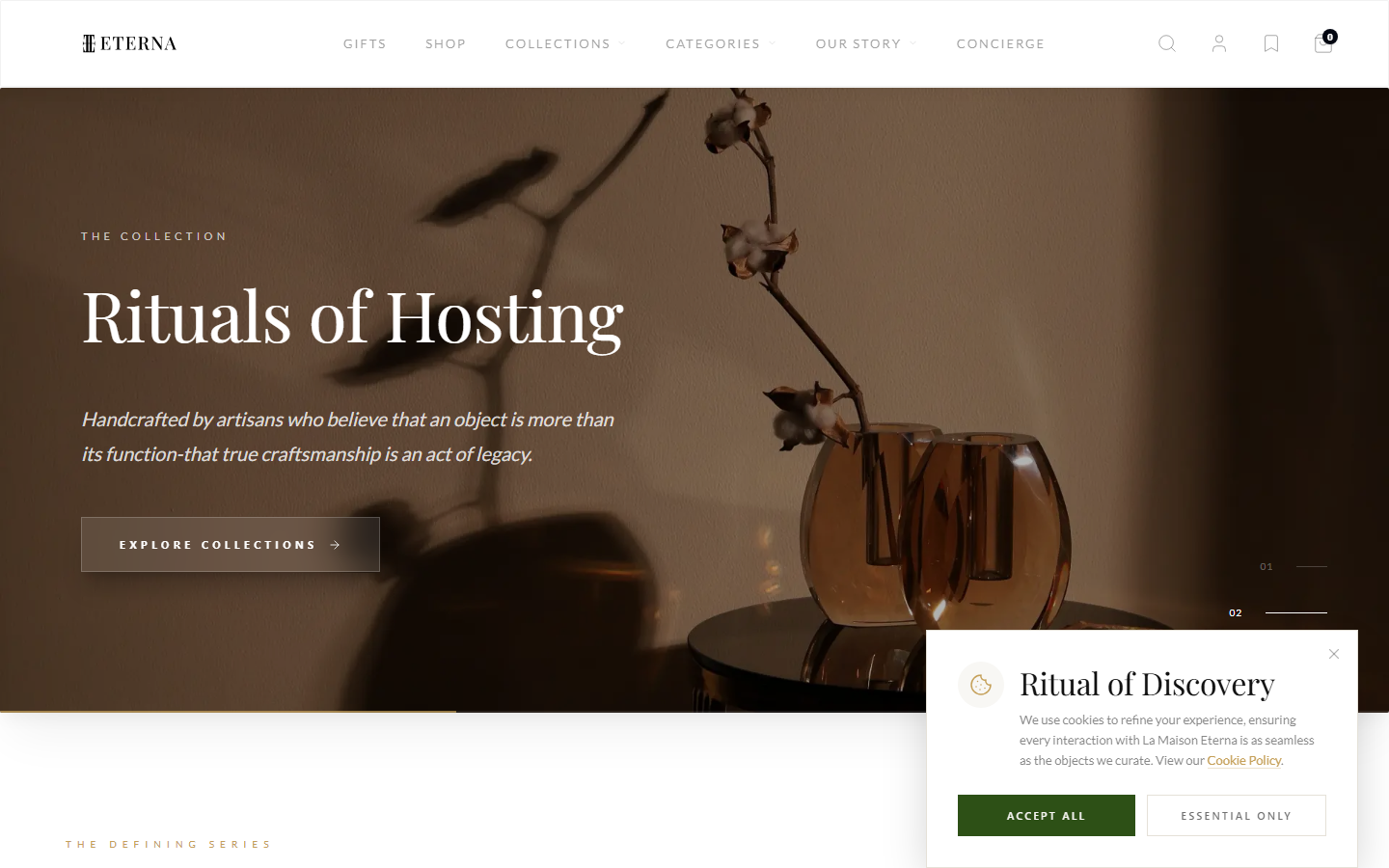 Home Decor & Lifestyle website preview