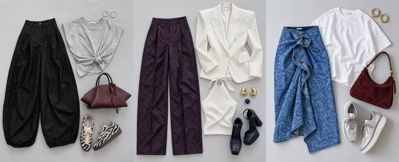kinralab my style three outfits