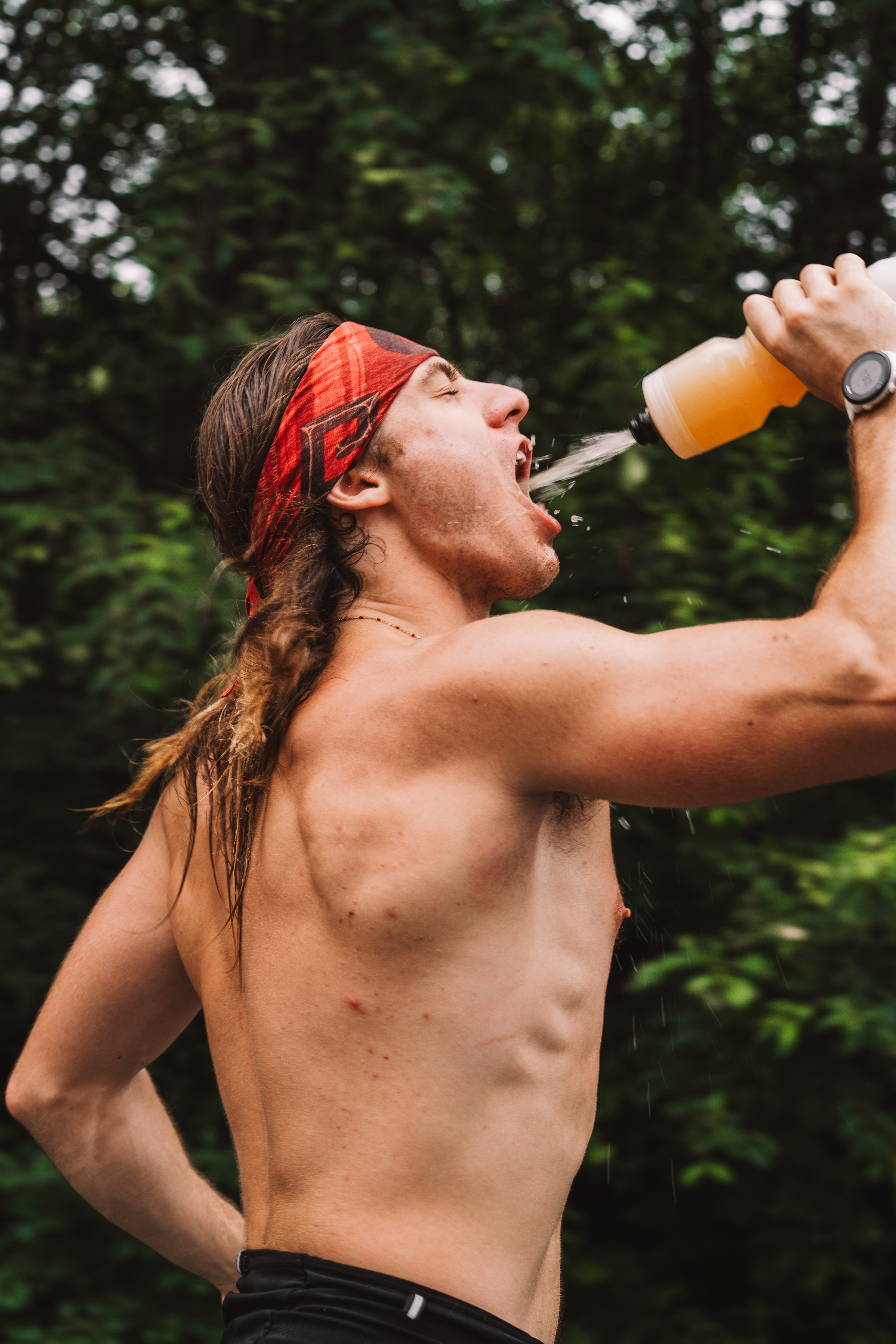 A beautiful, clean river flowing through a valley.