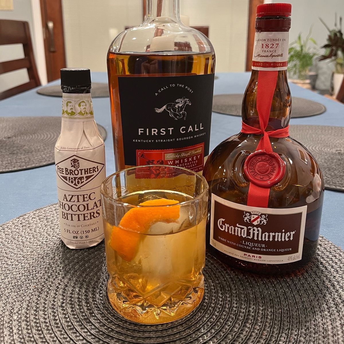 Grand Marnier Chocolate Old Fashioned