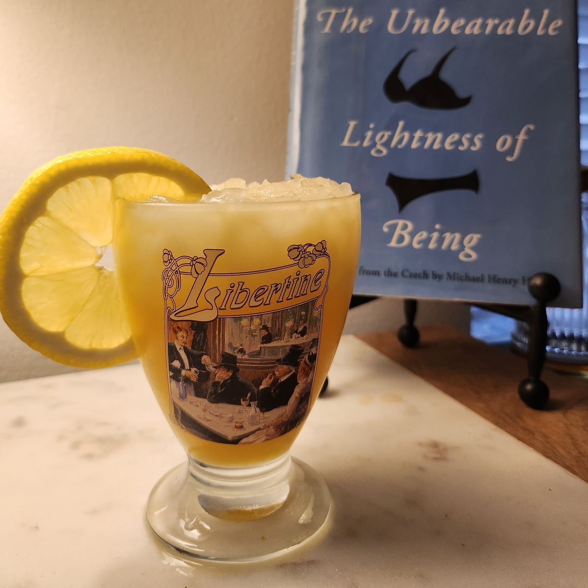 A lovely absinthe and pineapple juice highball that really hits the spot!
