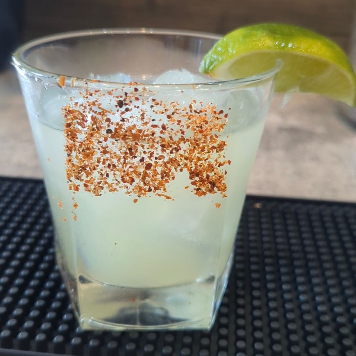 I wanted to make something different for National Margarita Day a few weeks back and found this gem. A delicious smoky and spicy margarita with a mezcal base.