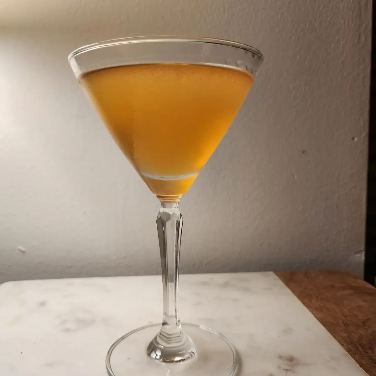 Hello friends! Tonight I have another cocktail from a long-closed venue, this one is a very orange 
