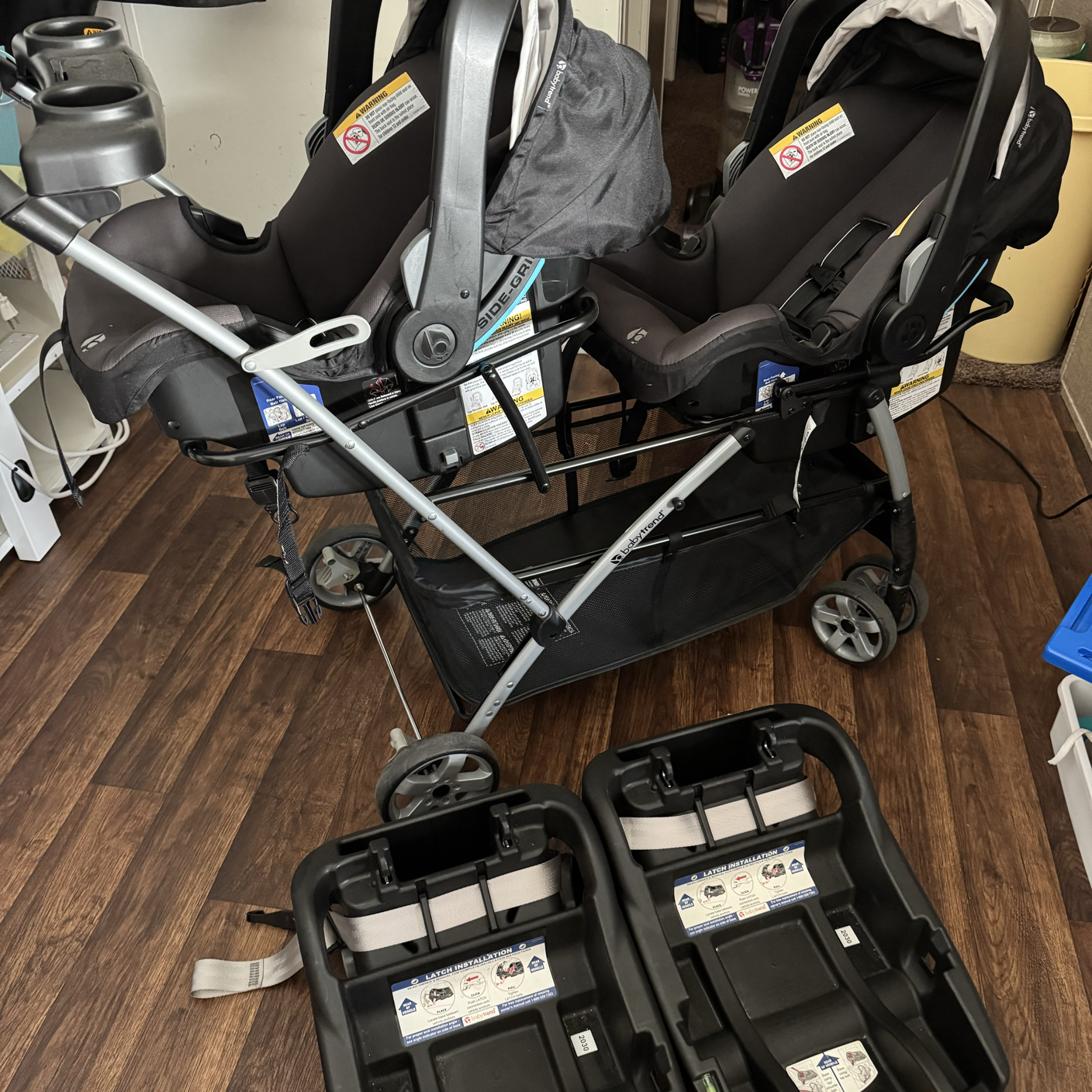 Snap-N-Go Double Stroller Frame