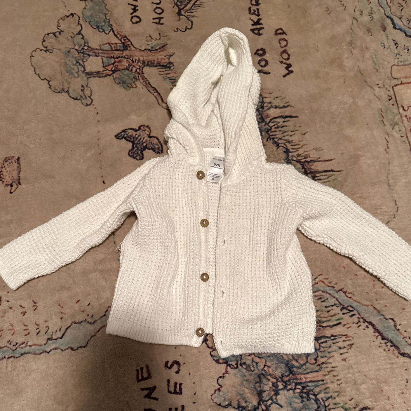 Knit sweater - white