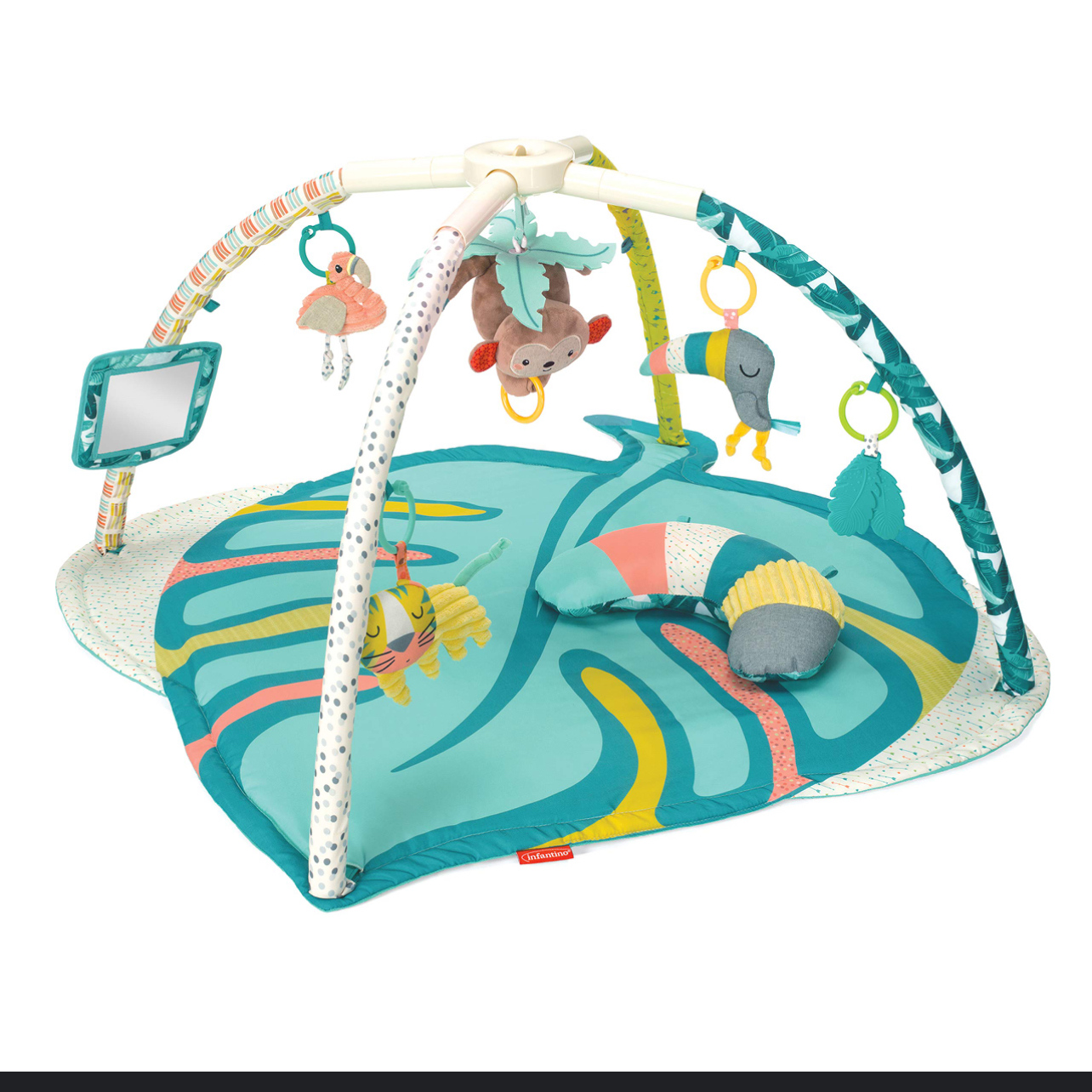 4-in-1 Deluxe Twist & Fold Activity Gym & Play Mat