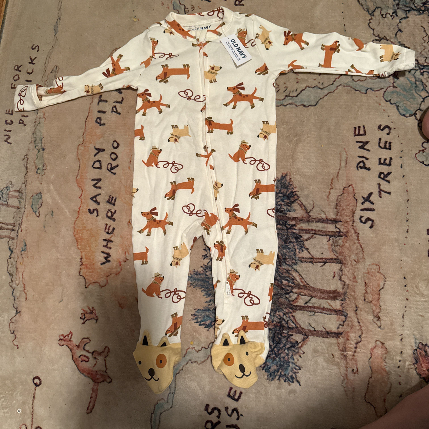  2-Way-Zip Sleep & Play Footed One-Piece for Baby