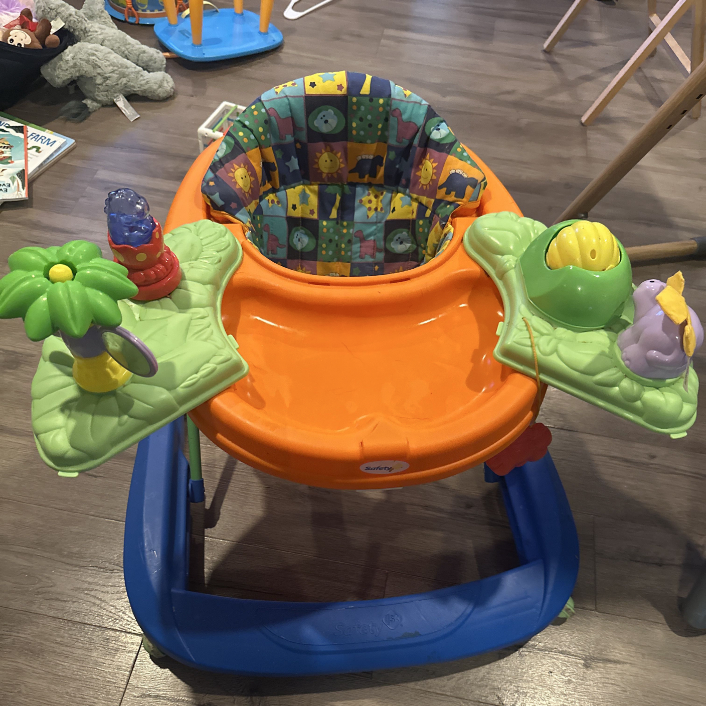 Dino sounds and lights baby walker