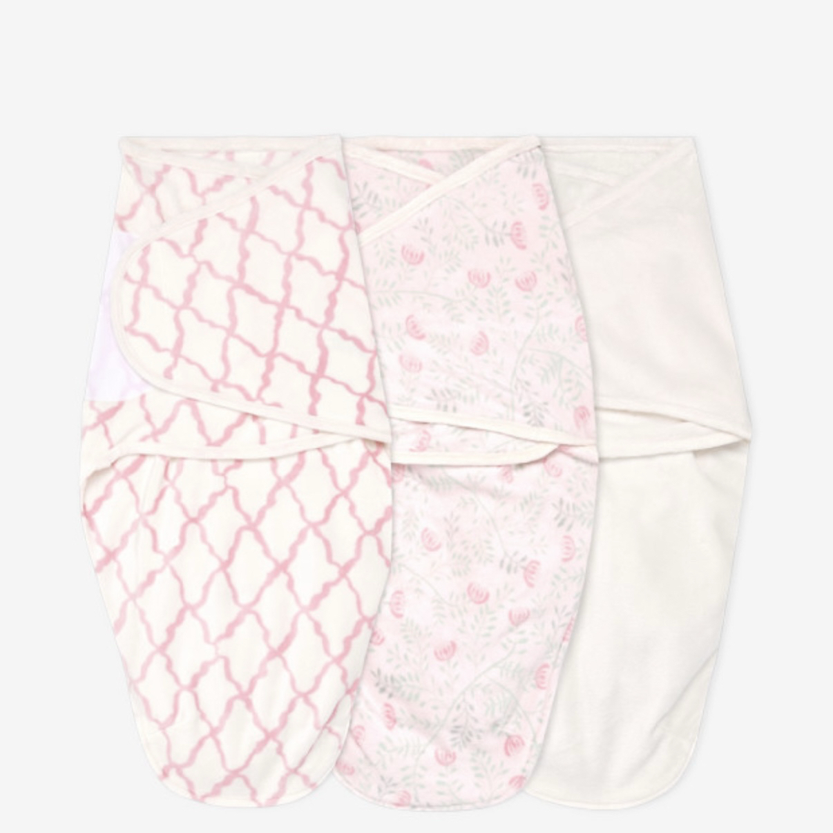 Easy Swaddle Wrap, Newborn Wearable Swaddle Blanket, Adjustable Fasteners, 100% Cotton, 3 Pack, 0-3 Months, Desert Sun