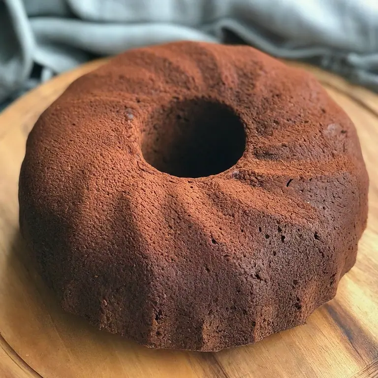 Kakao ve Kuru Meyve Karışımlı Kek