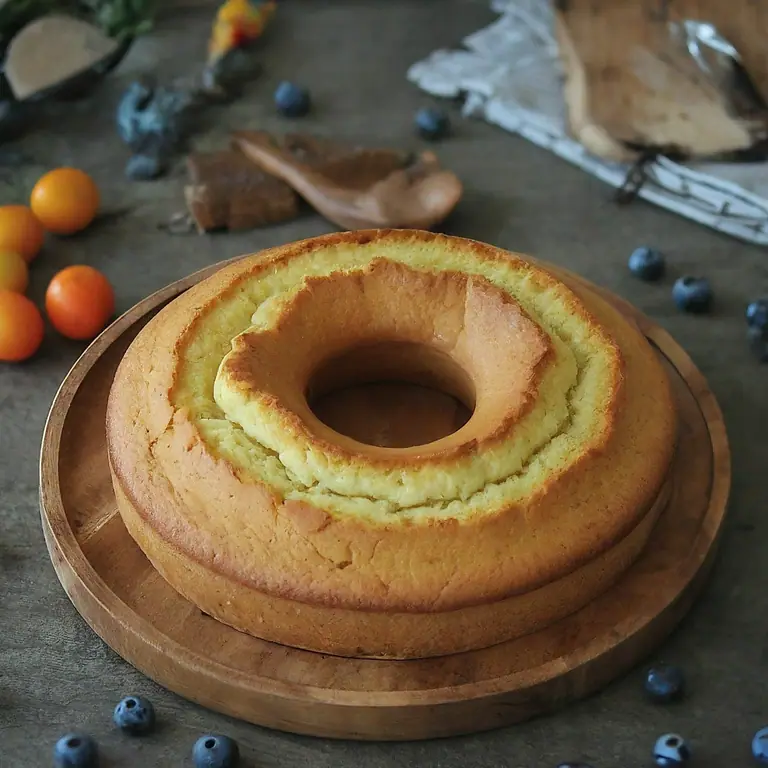 Vanilyalı Kakolu Elmalı Kek
