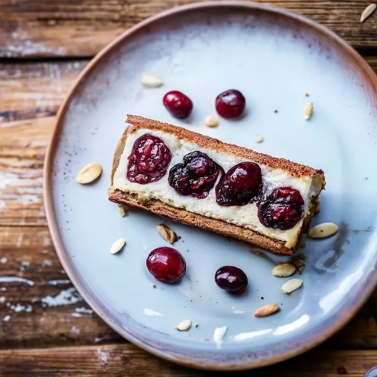 Cranberry Almond Financier