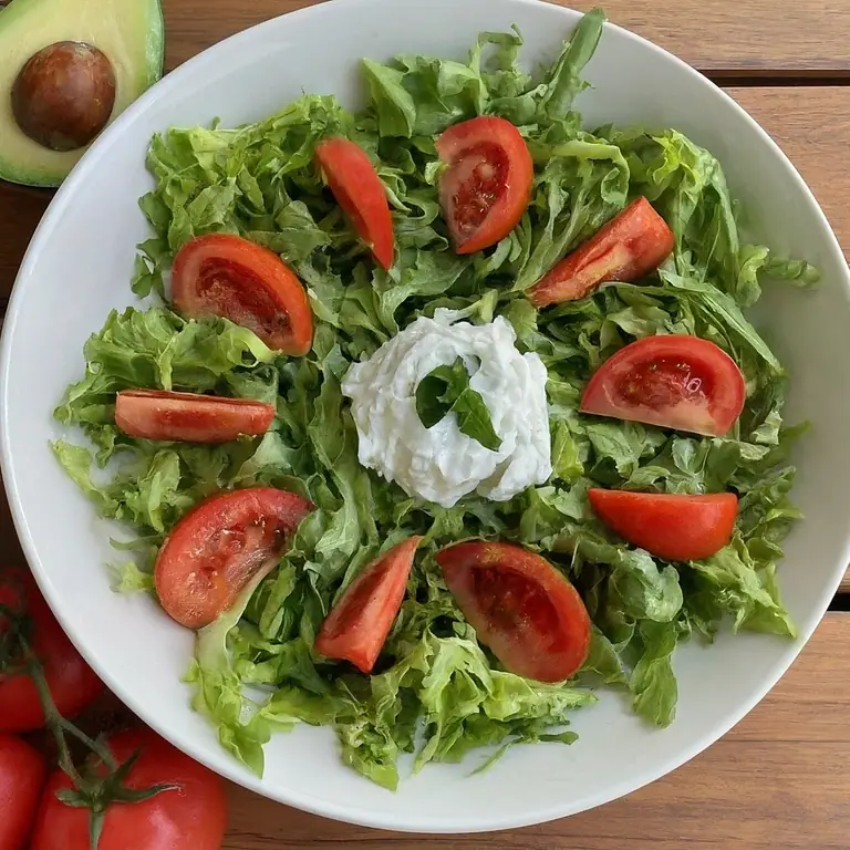 Mor Lahana Salatası ve Yoğurt Sosu