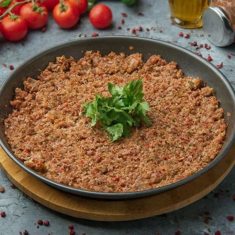 Tavuklu Pirinç ve Ekmek Kebabı