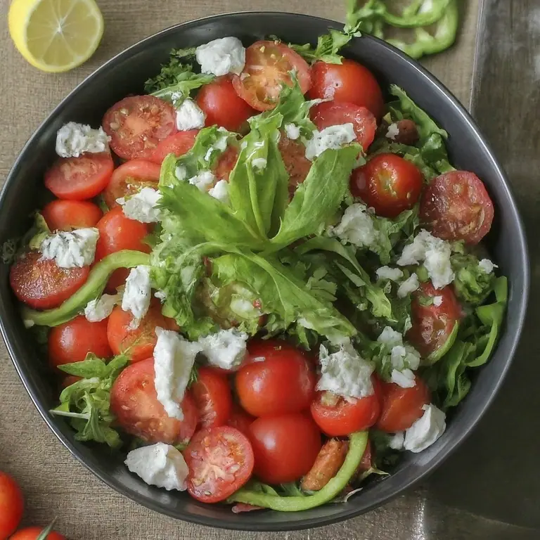 Sebzeli Roka Salatası