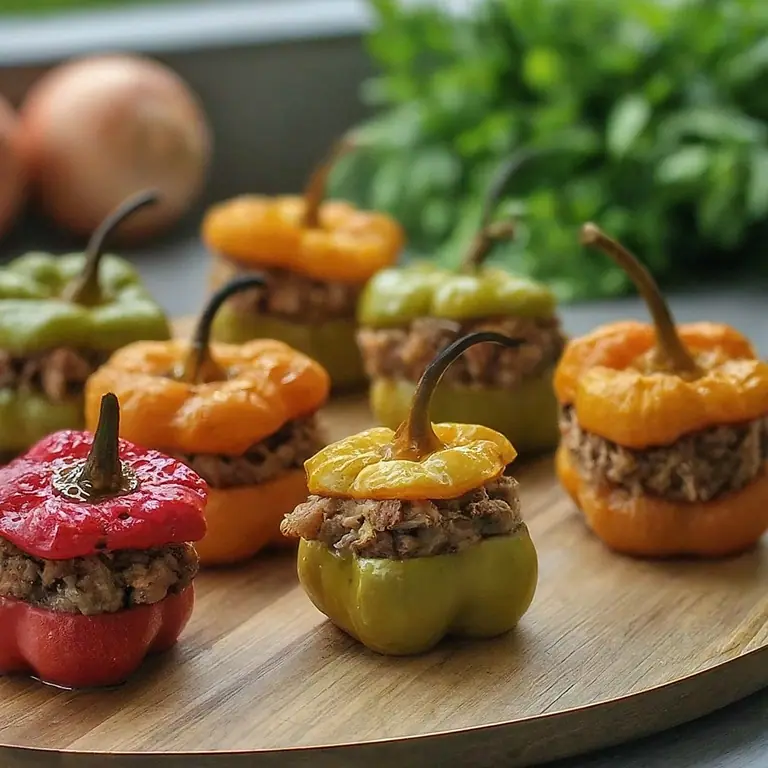 Pastırmalı Kapya Biber Dolması