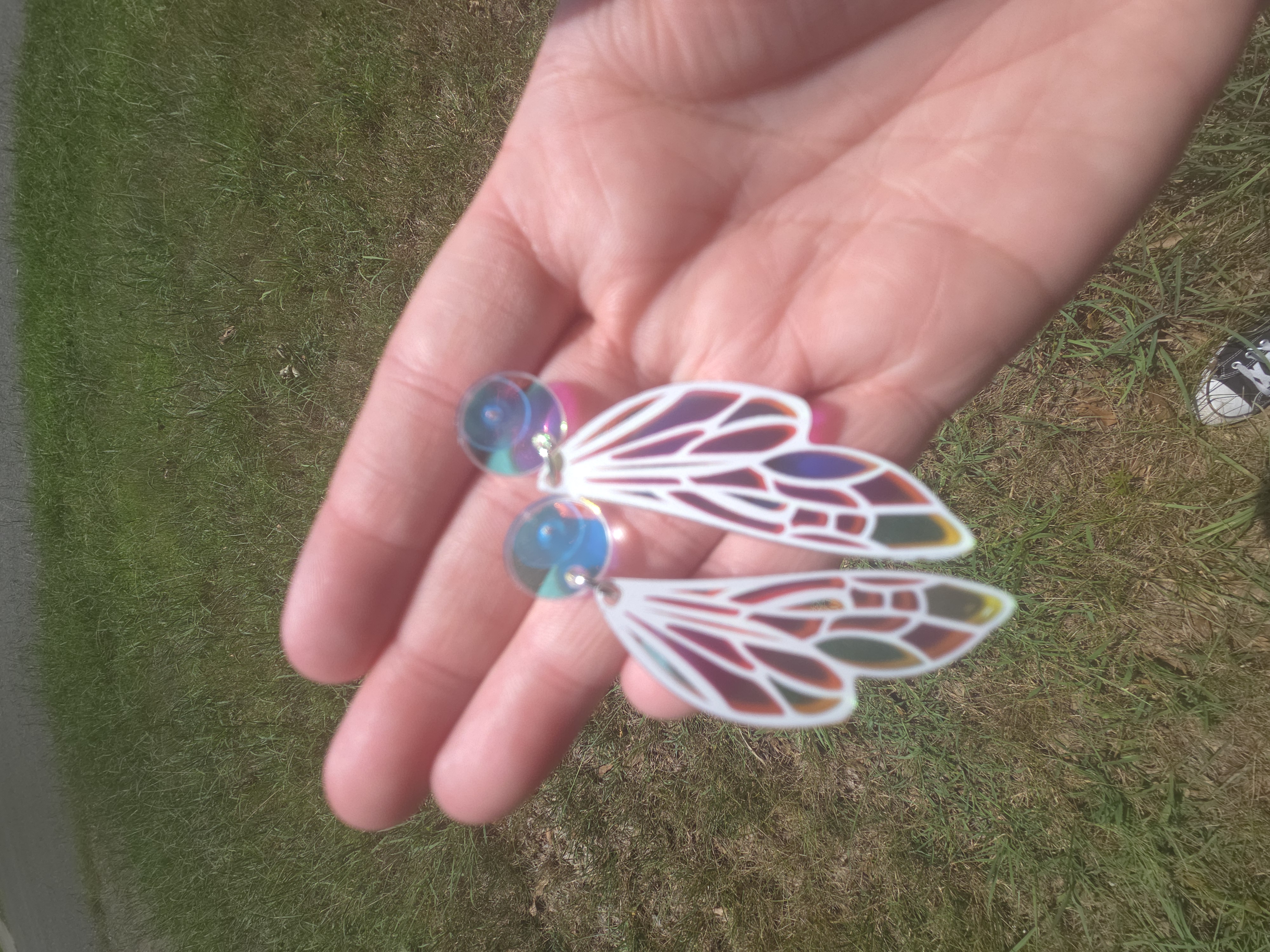 Iridescent Fairy Wings