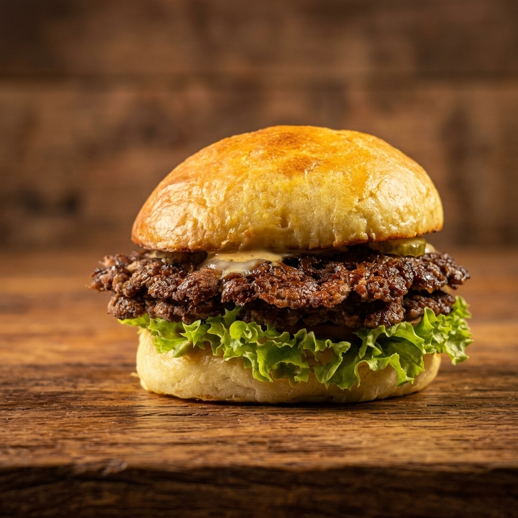Double Smash Beef Cheeseburger — photo 2