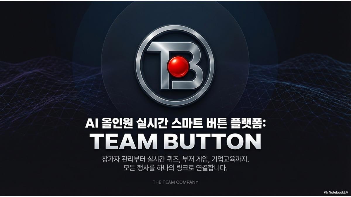AI 올인원 실시간 스마트 버튼 플랫폼: TEAM BUTTON