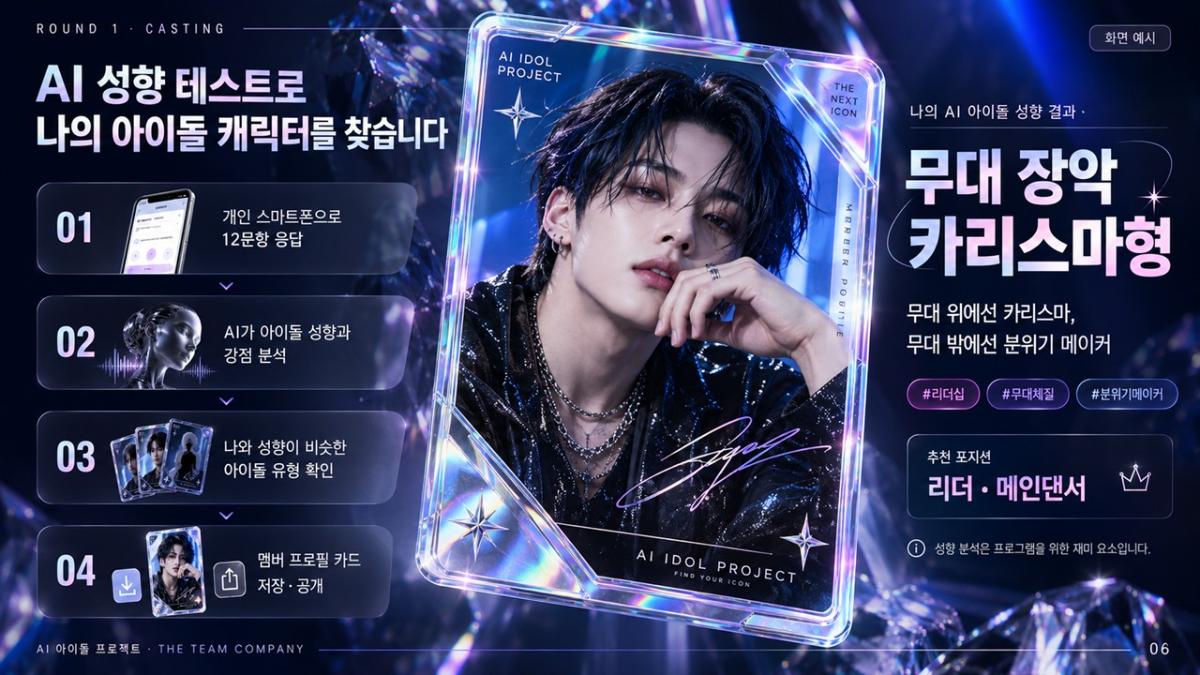 AI 아이돌 프로젝트 프로그램 진행 사진 썸네일 6