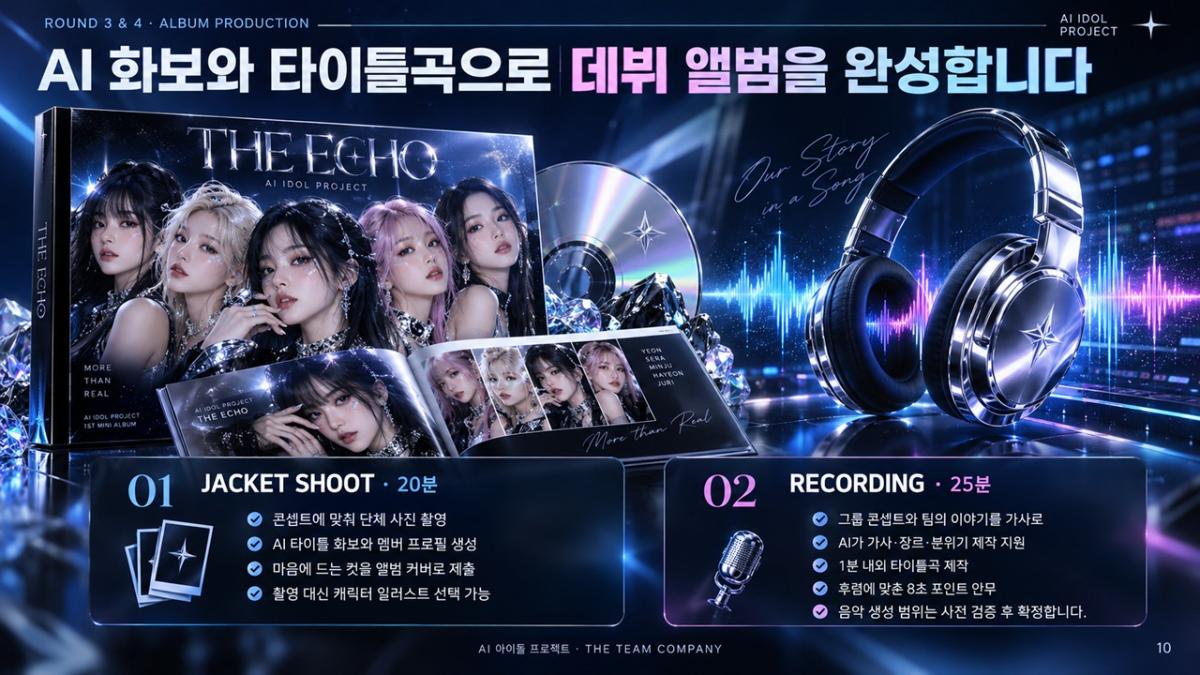 AI 아이돌 프로젝트 프로그램 진행 사진 썸네일 10