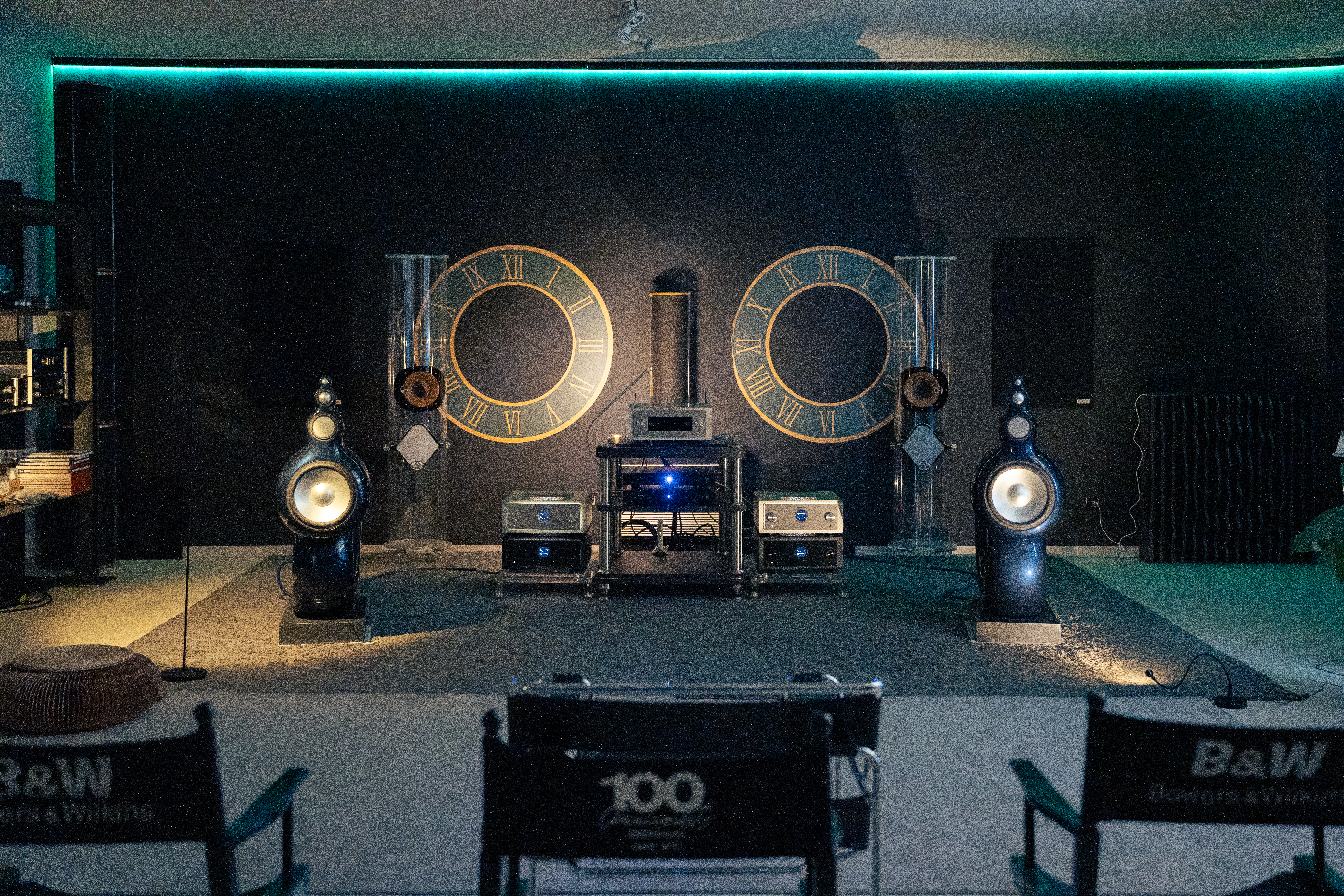 room with speaker