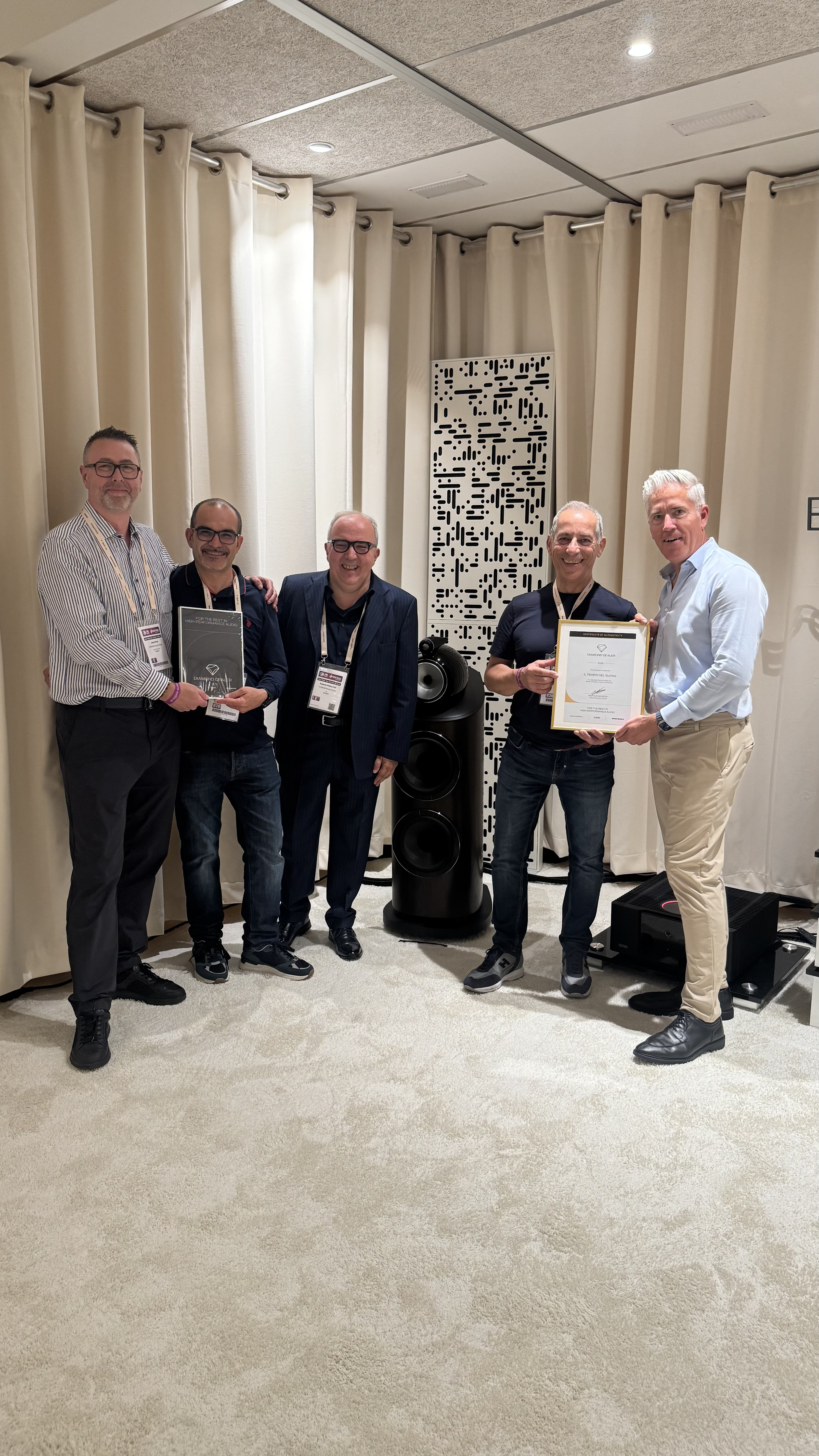 Il Tempio del Suono è rivenditore Diamond per Bowers & Wilkins e Marantz