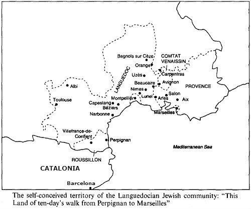 Languedoc map