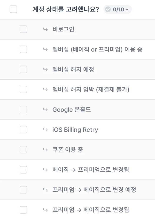 완성된 위젯 모습