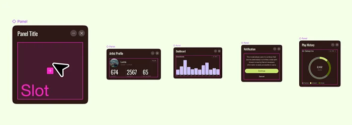 Slot 기능 데모