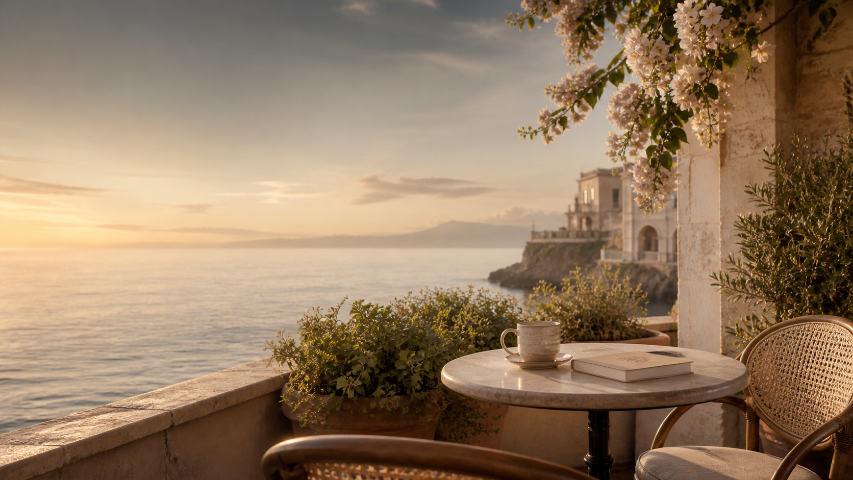 The Untangled Life coastal reading terrace