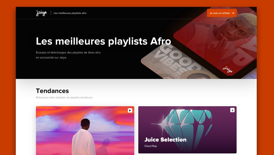 Jaiye webapp
