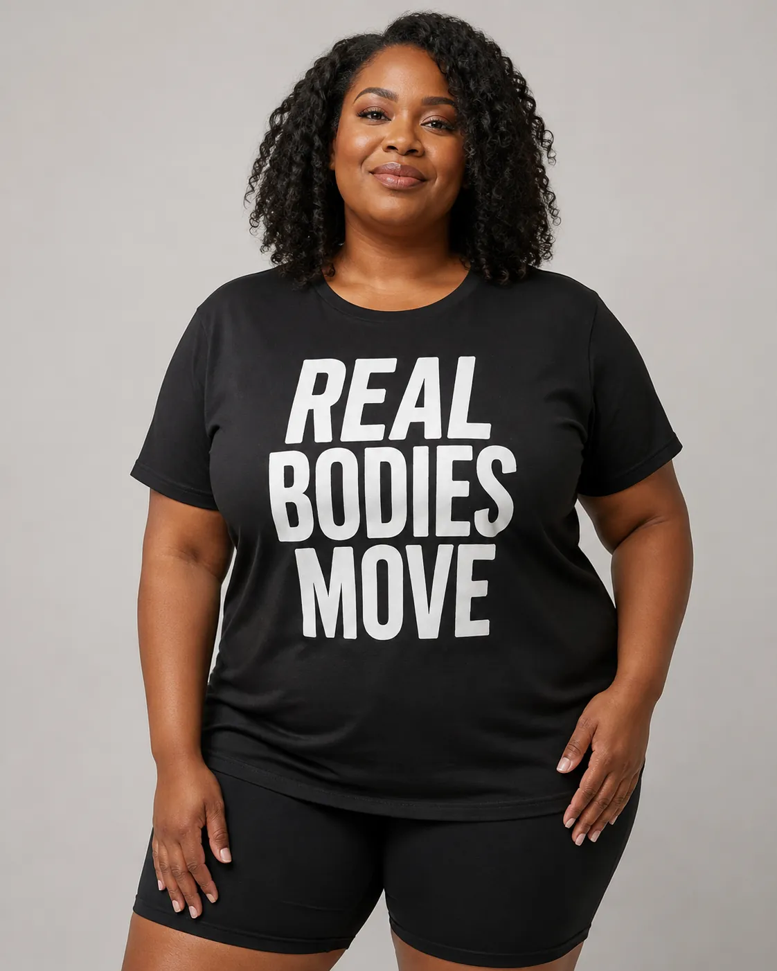 Real Bodies Move T-shirt design